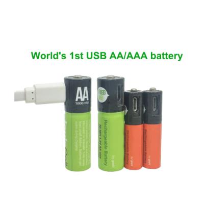 Cmagic NI-MH Micro USB rechargeable AA/AAA battery